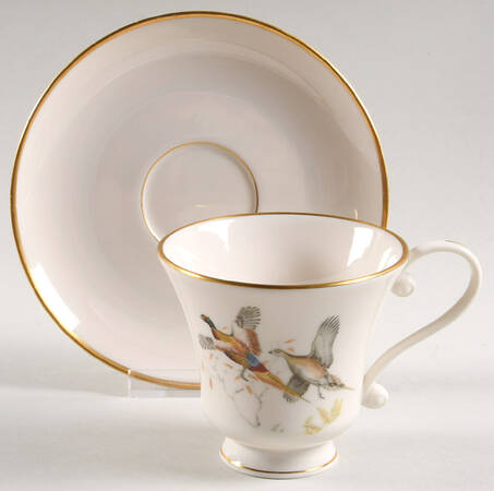 ABM4 Footed Cup & Saucer Set