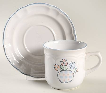 ATY1 Flat Cup & Saucer Set