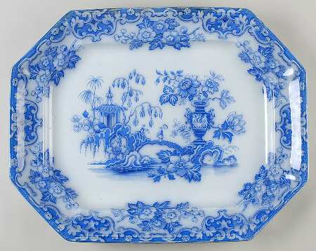 Celeste 17" Oval Serving Platter