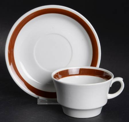 ARA83 Flat Cup & Saucer Set
