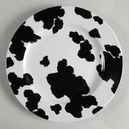 Cowhide 12" Chop Plate (Round Platter)