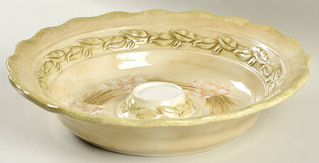 Narcissus Chip Bowl/Plate for Chip & Dip Set