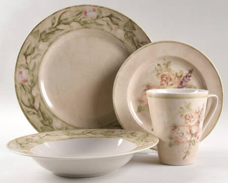 Rose Bouquets 4 Piece Place Setting
