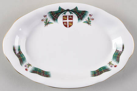 Newfoundland Tartan Tray for Mini Creamer & Open Sugar