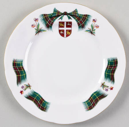 Newfoundland Tartan Round Butter No Lid