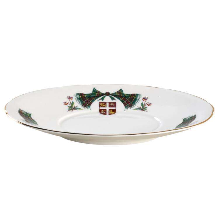 Newfoundland Tartan Underplate for Gravy Boat