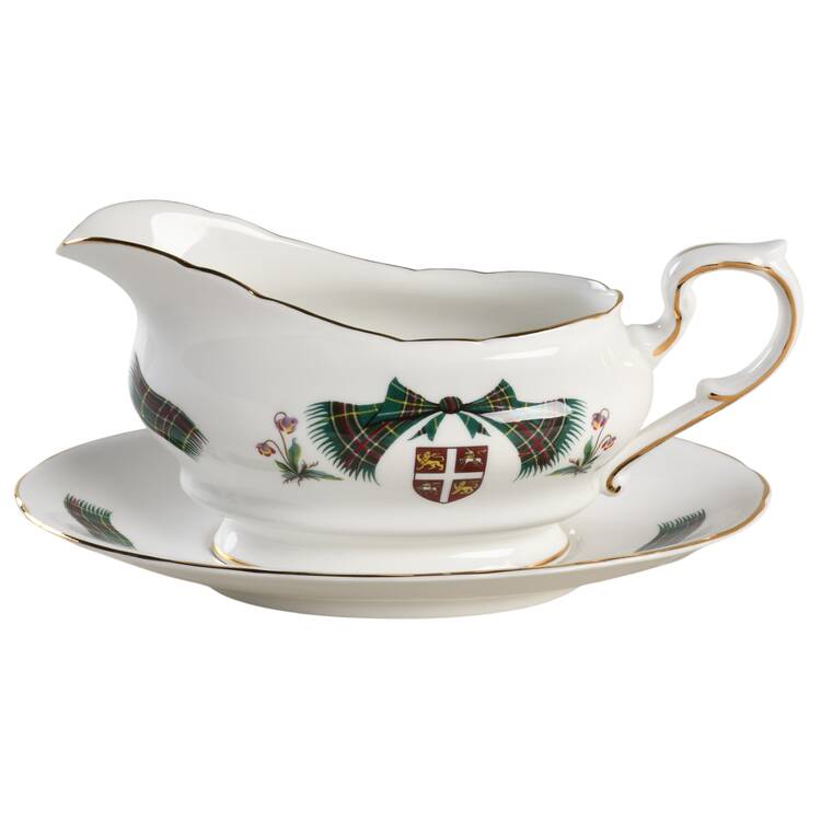 Newfoundland Tartan Gravy Boat & Underplate