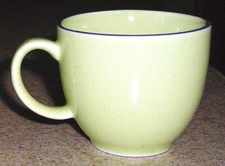 Sienna Green Flat Cup