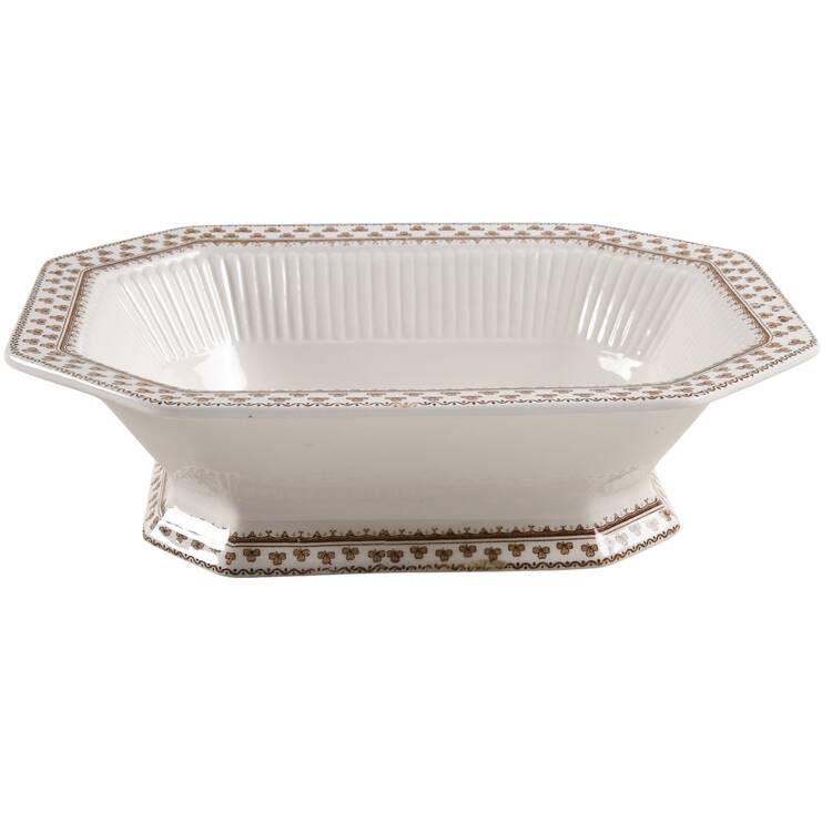 Sharon (William Adams) 10" Oval Vegetable Bowl