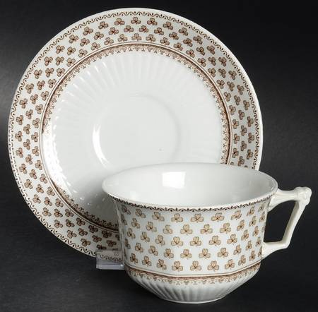 Sharon (William Adams) Flat Cup & Saucer Set