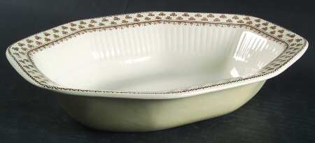 Sharon (William Adams) 9" Oval Vegetable Bowl