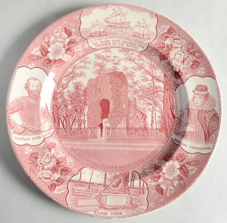 Jamestown, Virginia (Pink) by Adams China