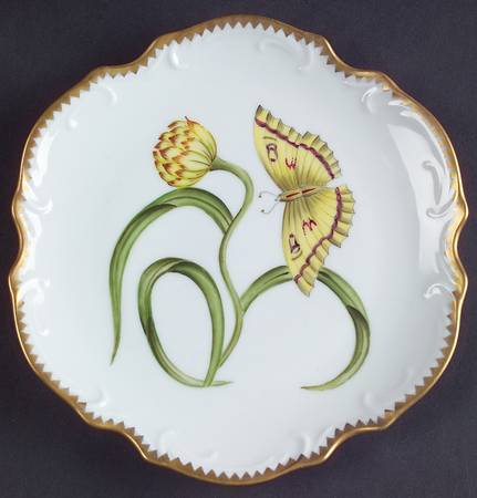 Morning Glory Bread & Butter Plate
