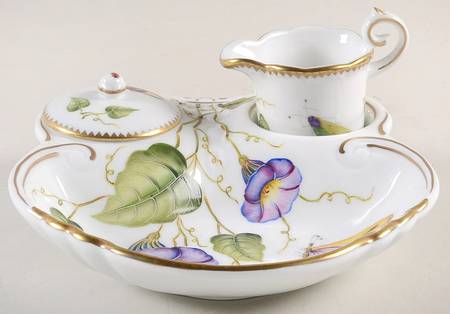 Morning Glory 3 Piece Strawerry Dish