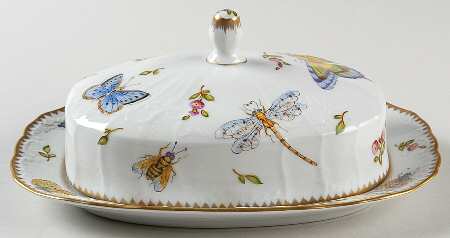 Budapest Spring Oval Covered Butter