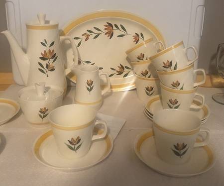ACI4 Flat Cup & Saucer Set