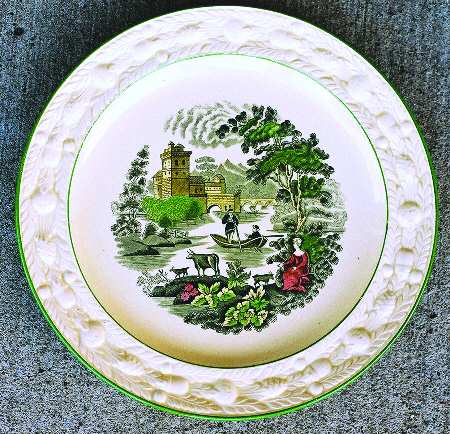 Italian Scenery Multicolor (Green Trim) by Adams China