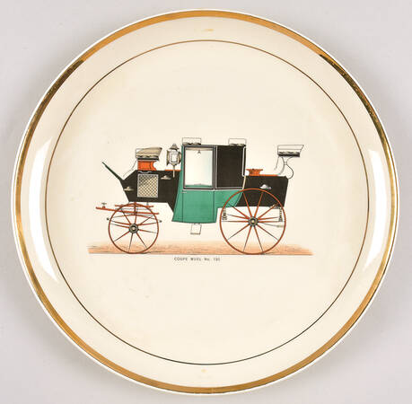 Coach Series Coupe Dinner Plate by Atlas China Co