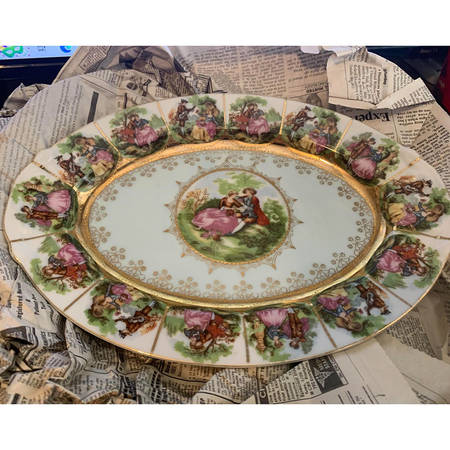 4562 12" Oval Serving Platter