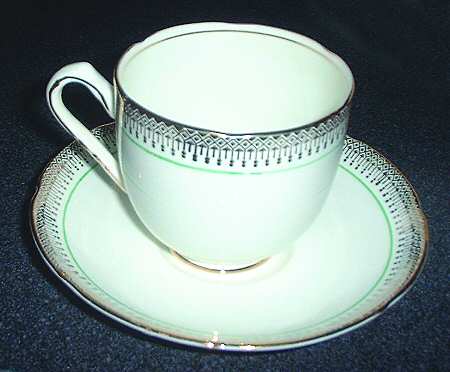 Add46 (Scalloped) Footed Cup & Saucer Set