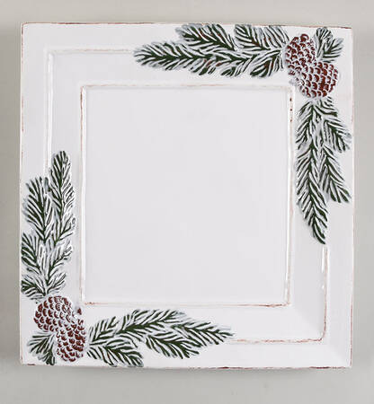 Vintage Pine 12" Square Serving Platter