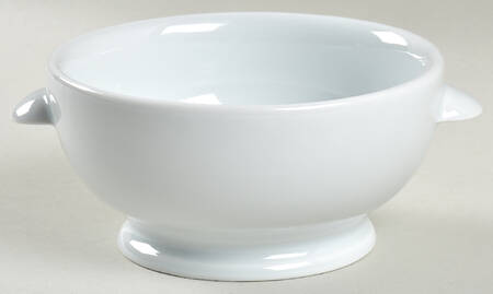 Sevres Footed Bouillon Bowl with Handles