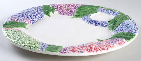 Hydrangea (3376) Chip Bowl/Plate for Chip & Dip Set