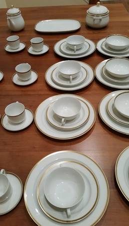 ARZ121 Flat Cream Soup Bowl & Saucer Set