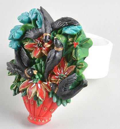 12 Days of Christmas Resin Napkin Ring