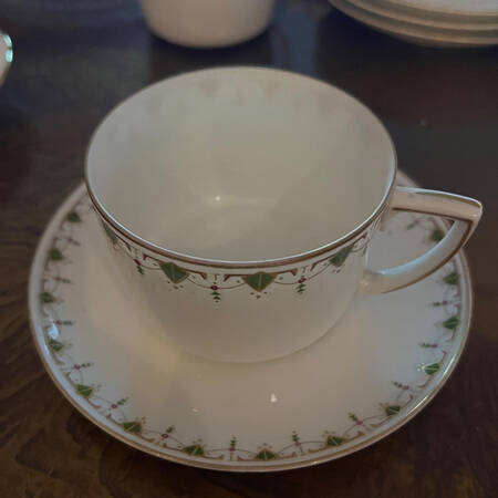 ALT359 Flat Cup & Saucer Set