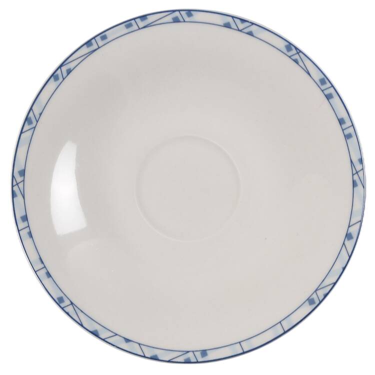 Sophia (Blue) Saucer for Flat Cup