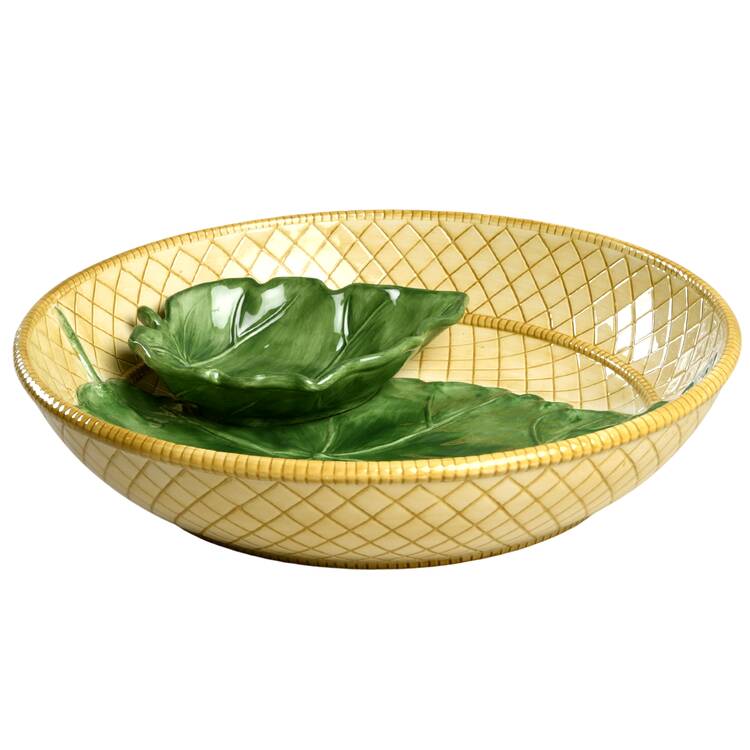 Rainforest (2 Piece) Chip & Dip Set