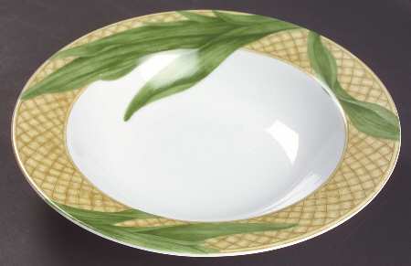 Rainforest Large Rim Soup Bowl
