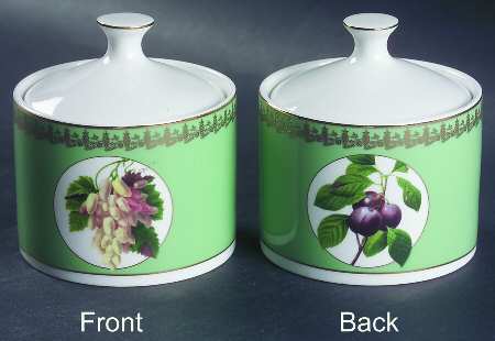 Royal Fruit Sugar Bowl & Lid