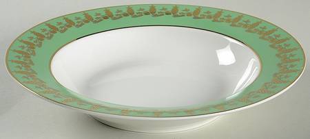 Royal Fruit Large Rim Soup Bowl by American Atelier