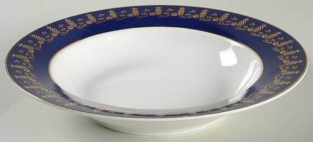 Royal Fruit Large Rim Soup Bowl
