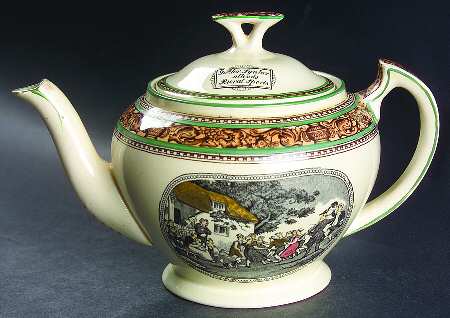 Dr. Syntax Teapot & Lid