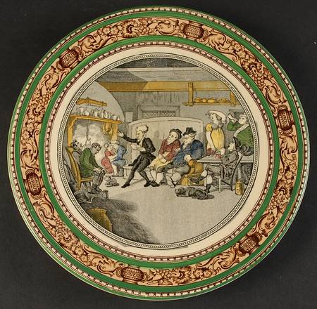 Dr. Syntax Plate Wall