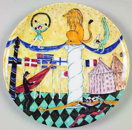 Horoscope Salad Plate