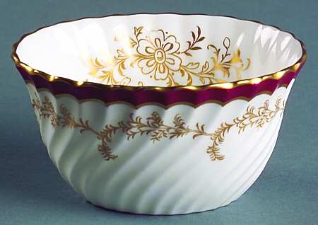 8155 Red Open Sugar Bowl
