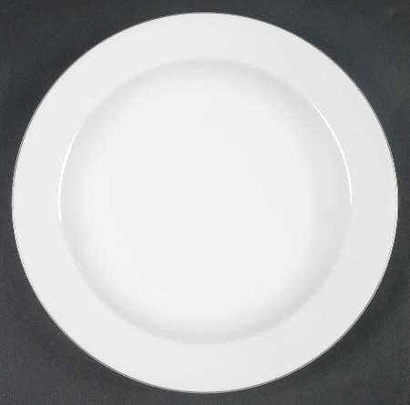 Arzberg White (Shape 1382, Platinum Trim) Salad Plate