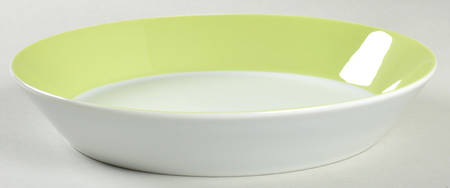 Tric Green (Grun) Rim Soup Bowl