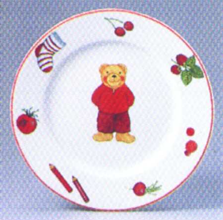 What Color Is That Dear Bear? Red by Arzberg