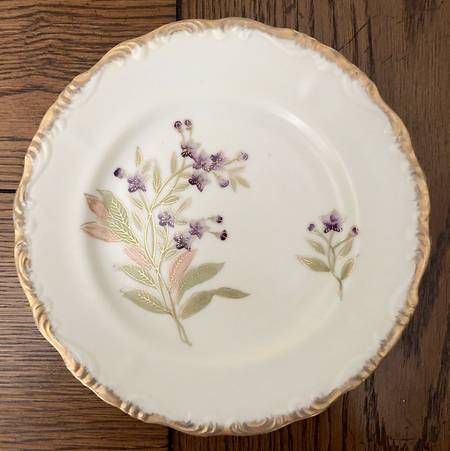 Royal Rose Salad Plate
