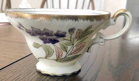 Royal Rose Footed Cup