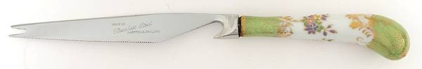 Floraine (Green) Bar Knife with Stainless Blade