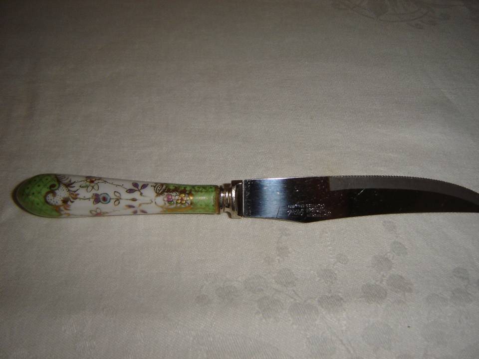 Floraine (Green) Knife-Steak/Individual