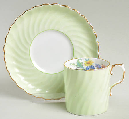 C6042 Flat Demitasse Cup & Saucer Set