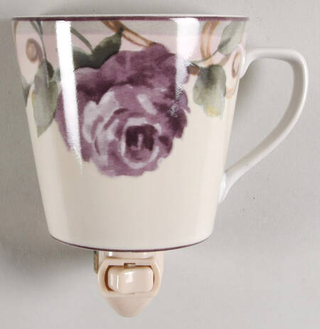 Shiraz 1 5/8" + cup (H) Night Light/Cup HC