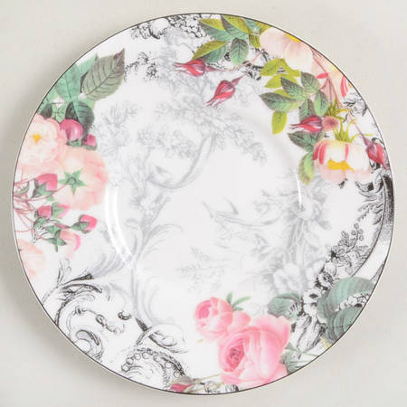 Rose Toile Saucer